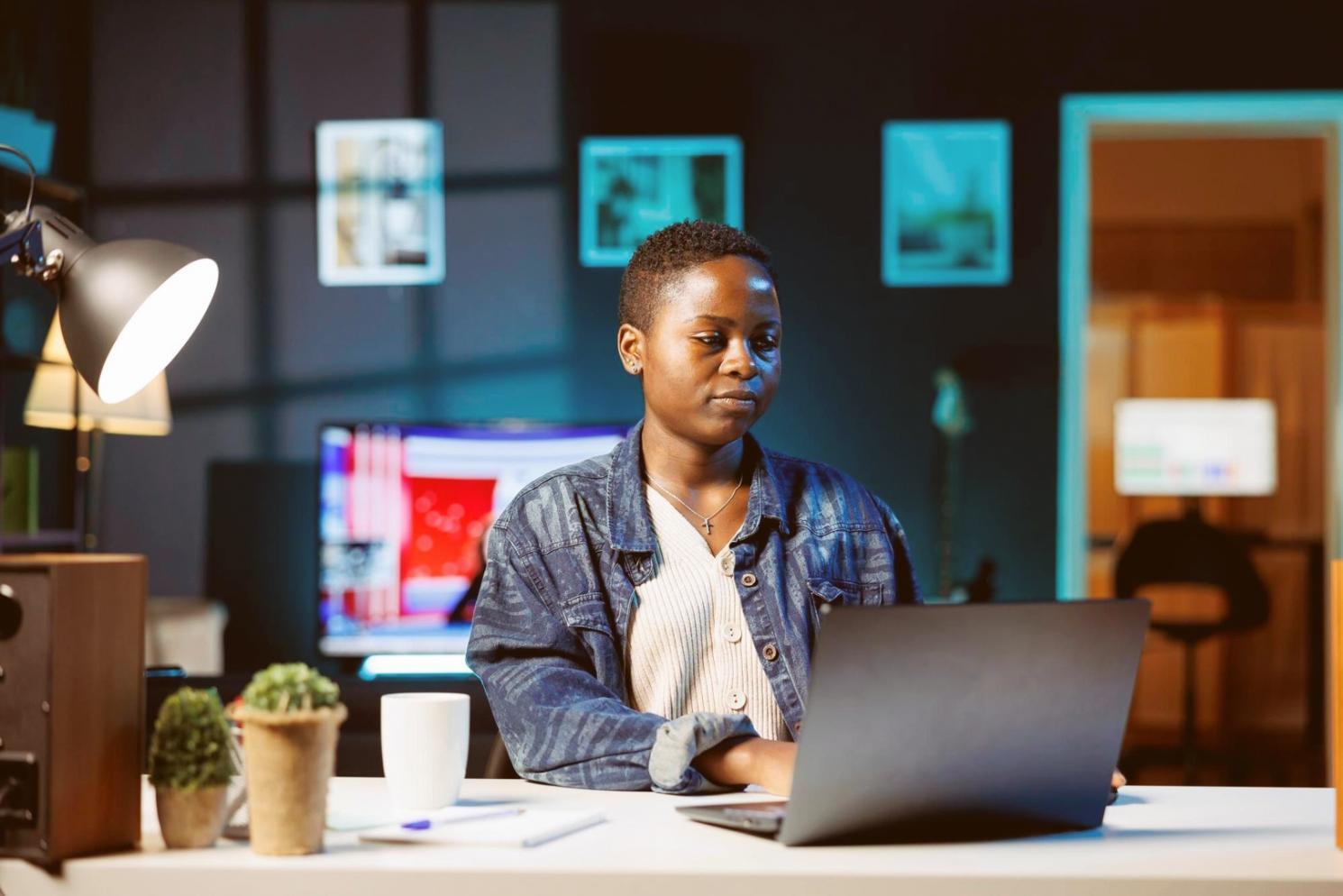 Interfaz de análisis de tráfico web durante el curso